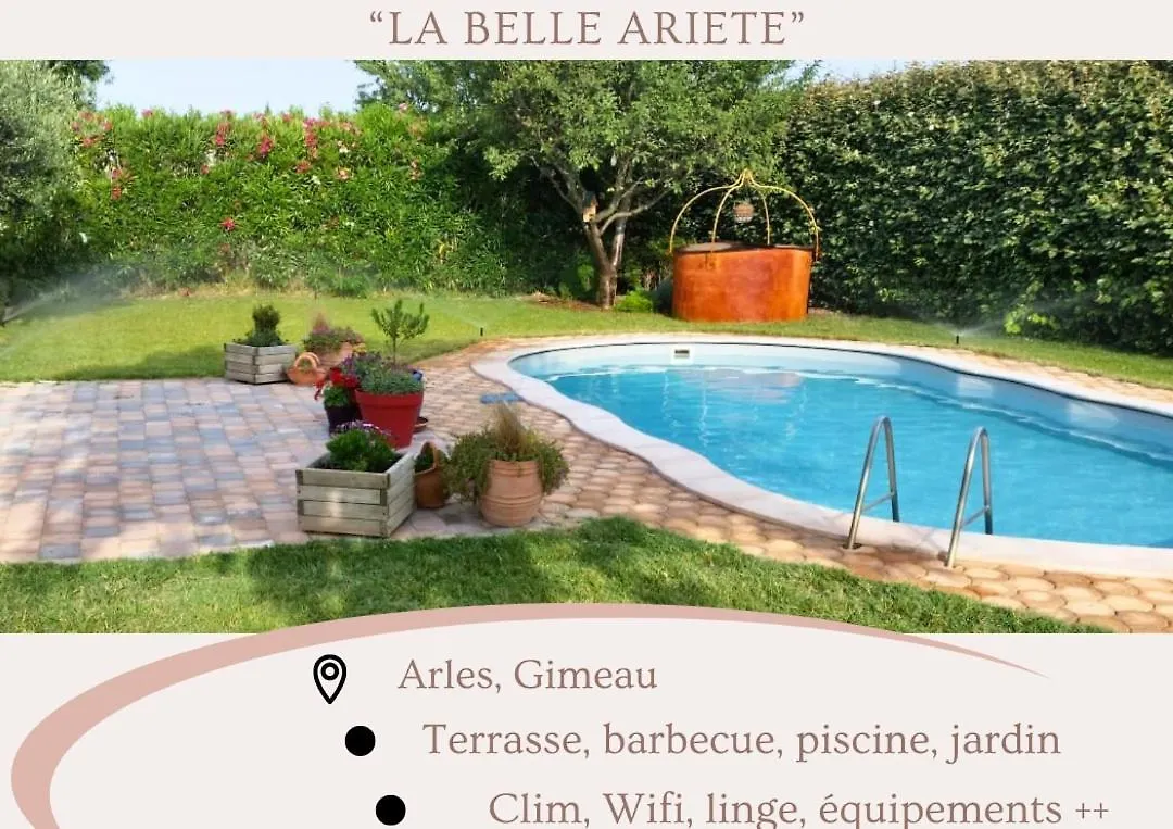 La Belle Ariete Arles Piscine Villa